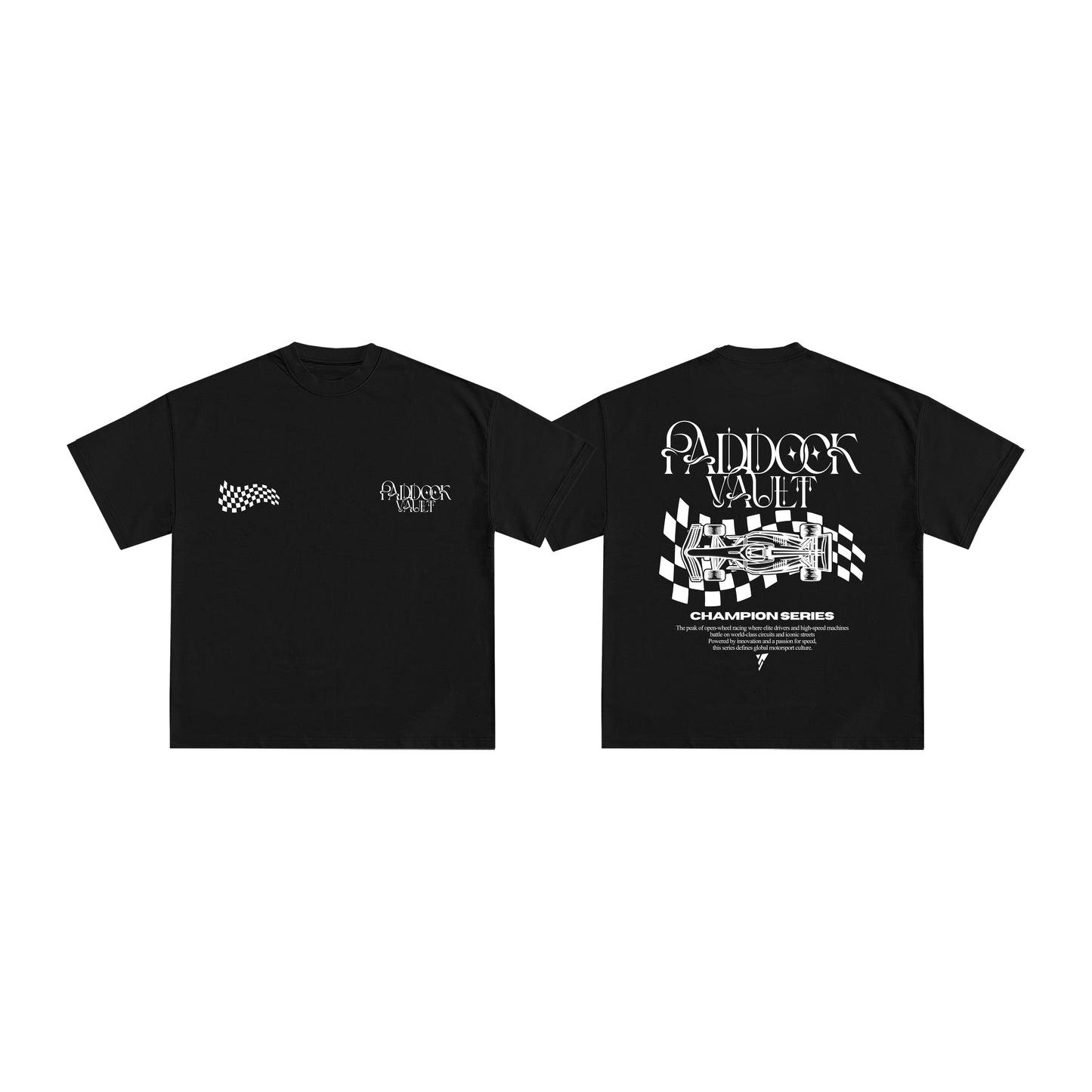 RACEWAY EDITION CROPPED SHIRT | BLACK